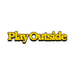 play outside sticker